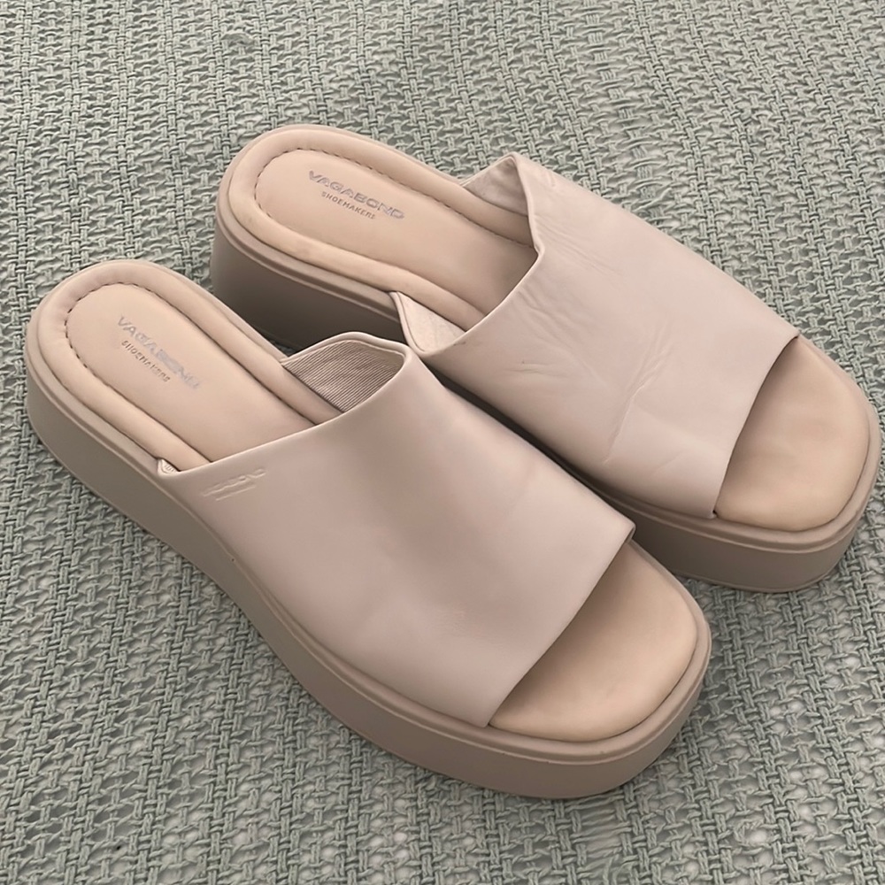 Vagabond Leather slides